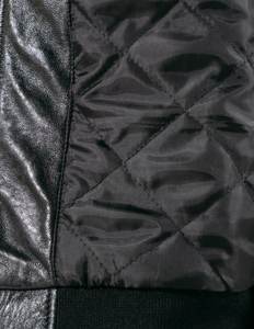 Chaqueta/Casaco Bomber Impermeable y Transpirable de Cuero Genuino Tejido a Mano, Calidad Premium para Otoño, para Hombres, Mujeres y Niños - Product Image 6