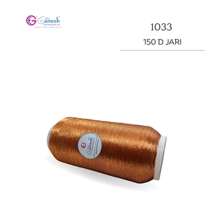 High Tenacity 150D Embroidery Jari MS Type Polyester Jari with Lurex S and ST Type <b>Metallic</b> 1033 150D Jari - Product Image 3