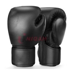 ถุงมือชกมวยหนังวัวทำเองคุณภาพสูงสวมใส่สบายสำหรับฝึกซ้อมและต่อยเพื่อศิลปะการต่อสู้ - Product Image 1