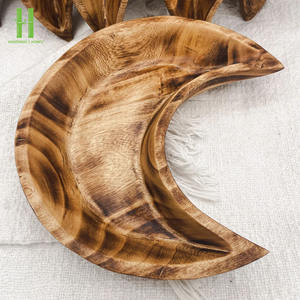 BEST SELLER Produits en gros très demandés Bol à pâte en bois d'acacia et de cerisier Décoration de table style ferme Cadeau unique Fait main - Product Image 2