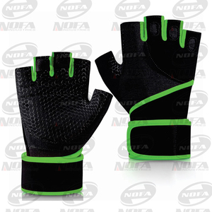 OEM al por mayor de alta calidad guantes deportivos de cuero para levantamiento de pesas gimnasio entrenamiento guantes de fitness para uso al aire libre - Product Image 3