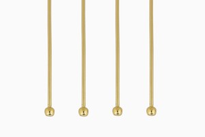 Agitadores de bebidas con mango de flor de metal dorado de la mejor venta al por mayor - Product Image 3