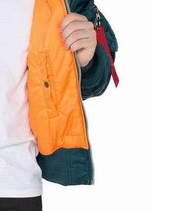 Vente de gros Veste bombardier personnalisée de qualité supérieure en satin Veste de baseball pour hommes à manches longues Veste Lettermen Active Wear - Product Image 6