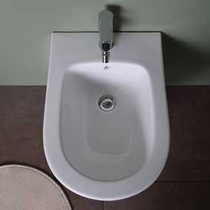 Bidet in Ceramica Rotondo da Parete Bernina - Product Image 3