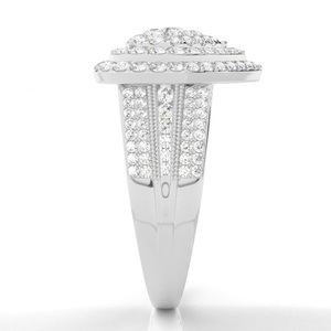 कारखाने की कीमत महिला की सगाई, माइक्रो-स्वरूत फैशन डायमंड वेडिंग बैंड फिंगर रिंग महिला के लिए सेट - Product Image 4