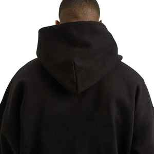 มีฮู้ดสำหรับผู้ชายและผู้หญิงเสื้อฮู้ดผ้าฝ้าย100% แกรม500สั่งทำสั่งทำโลโก้แบบโอเวอร์ไซส์ใส่ได้ทั้งชายและหญิง - Product Image 5