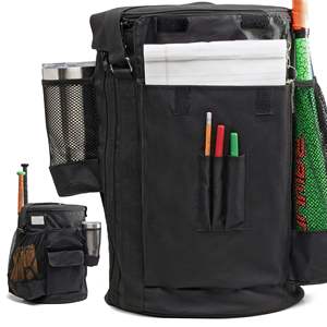 2025 nueva llegada bolsas de equipo de softbol de béisbol mochilas de equipo deportivo de lona de alta calidad con capacidad de diseño único 50-70L - Product Image 5