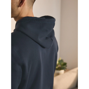 Sweat à capuche à la mode pour hommes avec capuche fine couleur unie sweats à capuche à manches longues haut en coton brodé Logo imprimé motif tissu polaire - Product Image 6