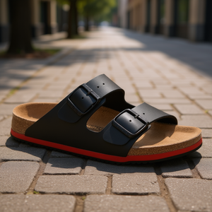 รองเท้าแตะ Birkenstock Arizona Super Grip สีเทา เบอร์ 46 สีดำ จาก Birko-Flor ได้มาตรฐาน ISO 20347 - Product Image 3