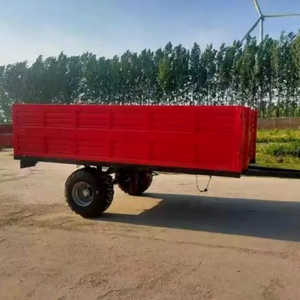 Remorque à benne agricole de 10 tonnes à un seul tracteur avec engrenage moteur, niveau de sécurité élevé, durable, garantie d'un an pour une utilisation agricole - Product Image 3