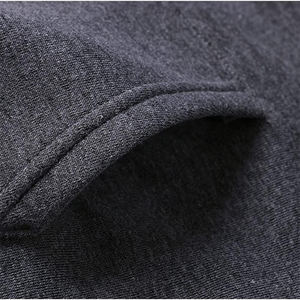 Ensemble de survêtement de dernière génération pour hommes, couleur grise, taille plus, manches longues, vêtements de rue, jogging pour hommes avec service OEM - Product Image 5