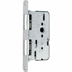 2390 Rounded Stainless Steel Panic Bolt Lock 20/65/9mm DIN Right for <b>Storage</b> <b>Lockers</b>-BKS - Product Image 3