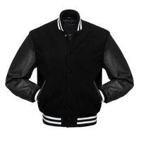 Vestes universitaires personnalisées avec patchs, polyester/coton, imperméables, respirantes, service OEM personnalisé, style HIGH STREET, pour hommes et femmes