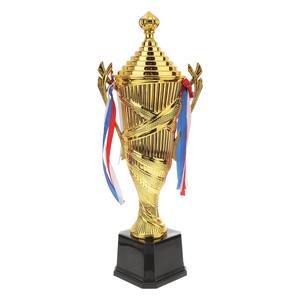 Custom Metal Cricket Trophy Cup Championship Award for Cricket League - Product Image 2