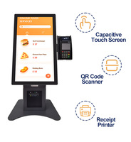 Kiosques de dons imprimés avec écran tactile Sinmar Indoor 15,6 et 21,5 pouces, Android Windows, petit kiosque de paiement et d'impression en libre-service