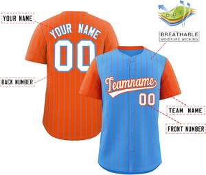 Último Diseño, Jersey de Béisbol Sublimado 100% Poliéster, Ropa Deportiva para Equipos, Jersey de Béisbol Personalizado con Botones - Product Image 2