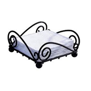 Porte serviettes fait main couleur noire styliste élégant logo personnalisé impression unique élégant métal multi fini porte-serviettes - Product Image 6