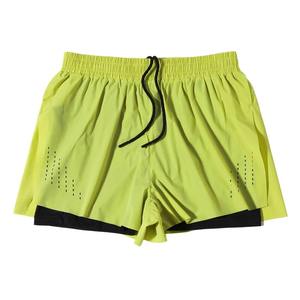 Pantalones Cortos Deportivos 2 en 1 para Hombre, Ropa Deportiva Transpirable de Secado Rápido para Gimnasio, Correr y Fitness - Product Image 1