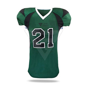 Camisetas de Fútbol Americano de Alta Calidad Fabricadas en Fábrica Profesional, Nombre del Equipo Personalizado, Transpirables, Opciones de Tallas Grandes - Product Image 4