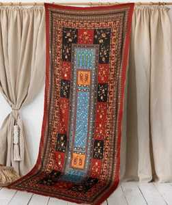 Luxury Indian Pakistani Handmade Silk <b>Shawl</b> for Women Heavy Mirror Work <b>Embroidered</b> Ethnic Scarf Whole Sale Price - Product Image 2