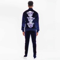 Reddito Sports – Ensemble de survêtement 2-en-1 respirant et à séchage rapide en coton 100 % personnalisé, imprimé, écologique, style urbain, veste et pantalon de jogging