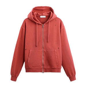 Sweat-shirt à capuche court pour homme grande taille, en molleton de coton 370 g/m², imprimé personnalisé, logo personnalisé, sweat-shirt d'hiver - Product Image 1