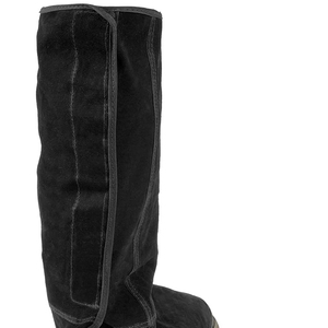 Resistente al calor Fabricación personalizada Trabajo de cuero Spats Piel de vaca Split Cuero Trabajo Soldadura Rodilla Spat - Product Image 6