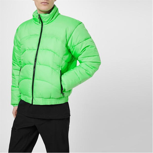 Chaqueta de invierno impermeable de alta calidad para hombre, acolchada informal con logotipo personalizado para exteriores con bolsillos multicolores - Product Image 3