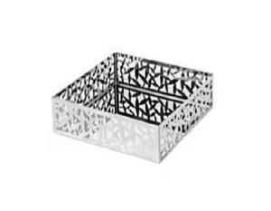Custom Luxury Stainless Steel Brass Black Gold <b>Silver</b> Metal Bar Wedding Restaurant <b>Napkin</b> Serviette Stand Tabletop <b>Napkin</b> Holder - Product Image 4
