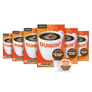 Café Original Blend de Dunkin', Tueste Medio, Cápsulas K-Cup, Cápsulas Keurig K-Cup, Cajas de 10 Unidades (Paquete de 6) - Product Image 6