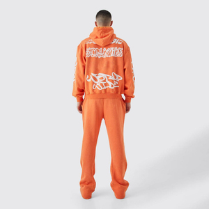 Conjunto Deportivo Personalizado al por Mayor, Chándal Unisex con Estampado, Logotipo Personalizado, Traje para Correr, Ropa Deportiva para Hombre, Gimnasio, Poliéster - Product Image 2