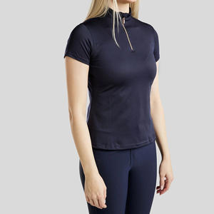 Camisas de equitación para mujer al por mayor, ropa ecuestre personalizada superior con capa base, camisa de equitación ajustada y cómoda de primera calidad - Product Image 4