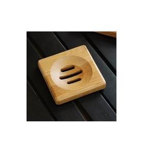 Support de porte-savon moderne en bois naturel écologique avec forme personnalisée pour ensembles de salle de bain cuisine maison-prix bon marché - Product Image 1
