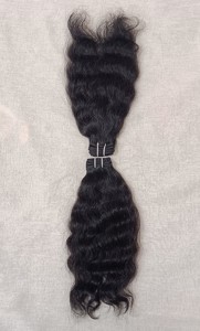 Extensions de cheveux humains Remy indiens de 18 pouces Cheveux bouclés de qualité - Product Image 3