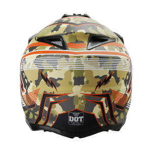 Casco Integral para Adultos con Doble Visera, Aprobado por DOT, Nuevo, Tallas M, L, XL, XXL, ABS Termoplástico, para Todas las Estaciones, Garantía de 12 Meses, Motocross Todoterreno - Product Image 5