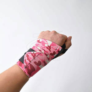 Bandes de poignet en néoprène personnalisables pour la musculation - Respirantes, écologiques et confortables pour hommes - Product Image 2