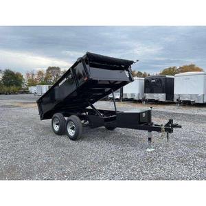 รถพ่วงอเนกประสงค์สำหรับฟาร์ม ขนาด 7x14 ฟุต แบบไฮดรอลิก คุณภาพสูง ราคาประหยัด - Product Image 3