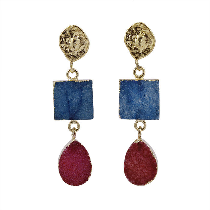 สีฟ้า, สีแดง