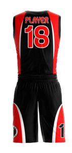Uniforme de basket-ball personnalisé Impression par sublimation Maillot d'équipe personnalisé Shorts 100% polyester Léger Durable Respirant - Product Image 3