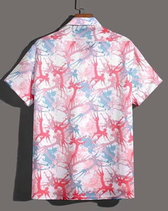 Camisas Hawaianas de Algodón con Botones, Impresión Digital 100% Algodón, Venta Directa de Fábrica, Fabricación OEM, Ropa Personalizada para Hombre - Product Image 2