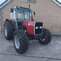 Tractor de Jardín Massey Ferguson 291 2WD de Excelente Estado, 90HP para Motor y Caja de Cambios, Maquinaria Agrícola, 5 Años de Garantía
