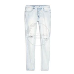 Venta al por mayor de pantalones vaqueros hechos a medida para los hombres de diseño único Jeans Pantalones Venta caliente Pantalones Jeans - Product Image 1