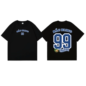 ODM OEM Unisex Oversize Transpirable Waffle Tela Camiseta Tallas grandes Mujeres Adolescentes Bordado Ropa corta Hecho en Vietnam - Product Image 1