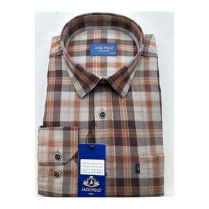 Camicia da uomo a tasca singola in cotone taglio classico indaco