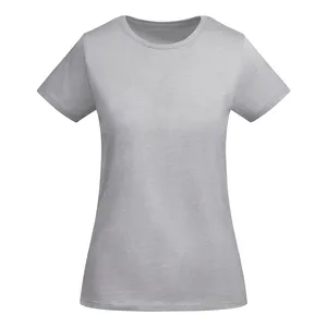 T-shirt en coton biologique pour femme Breda, gadgets promotionnels durables - Product Image 3
