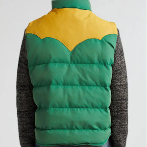High Street Men <b>Puffer</b> Vest And Waistcoat Breathable Vest Coat Suitable Outdoor Men <b>Puffer</b> Vest With OEM service - Product Image 6
