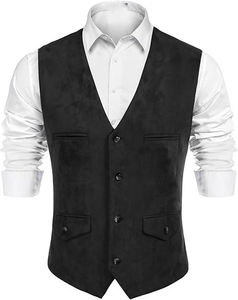 Gilet en cuir pour hommes de qualité supérieure sans manches belle conception gilets de motard en peau de vache à prix raisonnable - Product Image 4