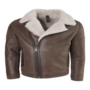 Chaqueta de Invierno para Hombre, Gruesa, de Piel de Oveja, con Cuello Redondo, Impermeable, de Secado Rápido, Estilo Casual de Negocios - Product Image 1