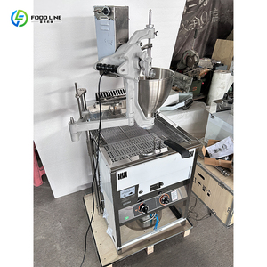 Machine à beignets industrielle commerciale avec friteuse automatique en acier inoxydable pour la fabrication de beignets et de <span class=keywords><strong>mochi</strong></span> - Product Image 3