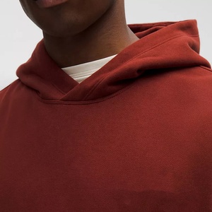 Sudadera con capucha personalizada Heavyweight Drop Shoulder para hombre en blanco 100% algodón Oversized Boxy Fit Sudadera con capucha recortada de alta calidad para hombre - Product Image 3